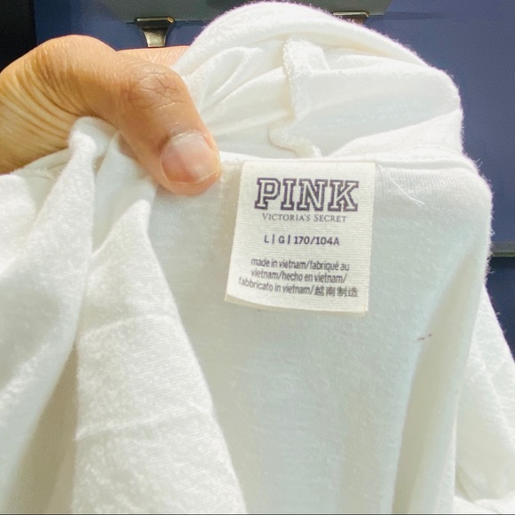 PINK Victoria's Secret Hoodie Shirt - Picture 6 of 8